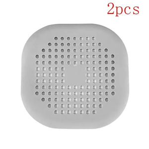 Silicone sink strainer to prevent clogs and blockages in drains