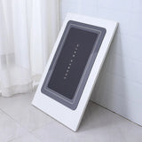 Washable anti-skid bathroom carpet mat
