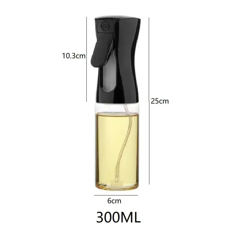 Oil spray bottle for BBQ cooking and baking applications