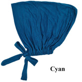 Soft modal Muslim turban hat for women, used as inner hijab cap or underscarf bonnet