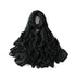 Elegant large hijab scarf in plain design, ideal for prayer, casual wear, or layering