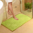 Memory carpet mat for door, toilet, and tub areas