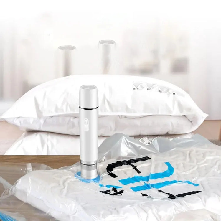 Small kitchen vacuum sealer ideal for preserving meat, snacks, and leftovers