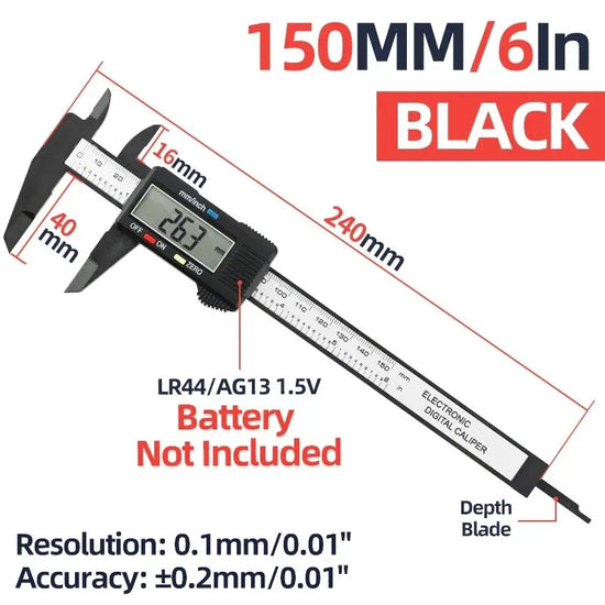 Lightweight plastic pachometer for DIY and professional use