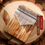 Hluru 17 21 Key Kalimba Thumb Piano Music Instrument High Quality Wood Kalimba 21 Key Finger Piano Beginners Portable Instrument