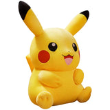 Pocket Monster 80cm Pikachu Plush Toy Kawaii Anime Yellow Elf Plush Doll Soft Fill Cartoon Doll Birthday Gift For Little Girl