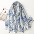 High quality lightweight pashmina stole, styled as a Muslim hijab or fashion wrap