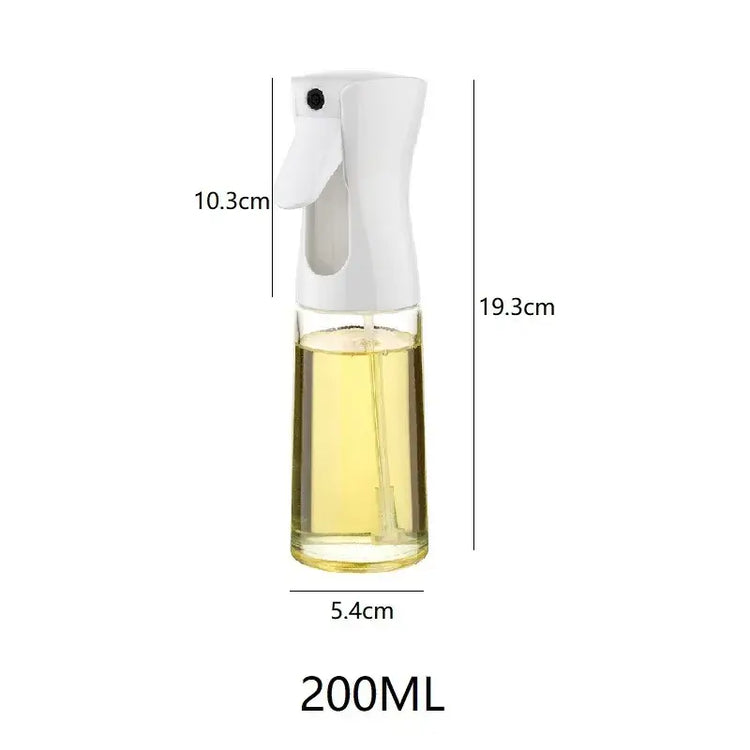 Oil spray bottle for BBQ cooking and baking applications