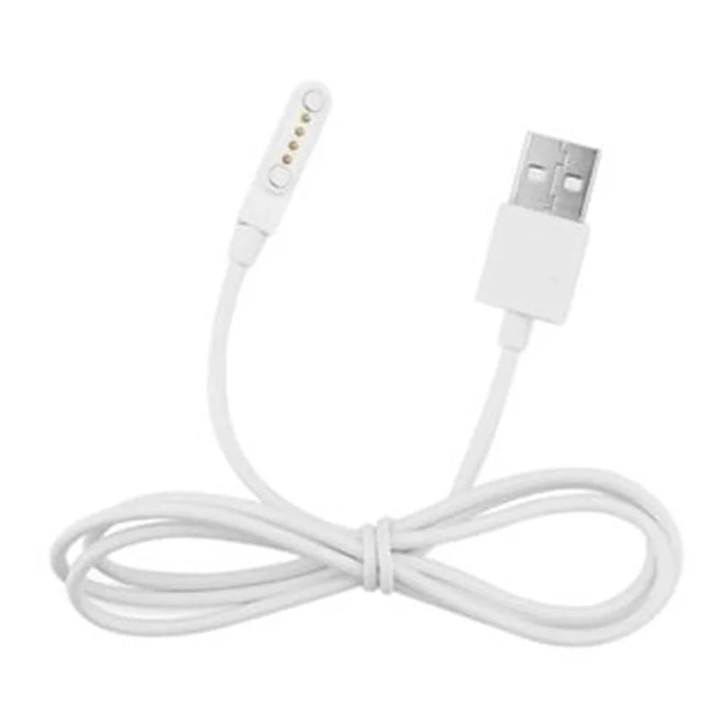 Wonlex magnetic USB charging cable for kids smartwatch with 4-pin connector