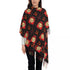Soft and cozy scarf with colorful Matryoshka doll design