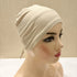 Cotton inner hijab with adjustable tie-back design, breathable and comfortable fit