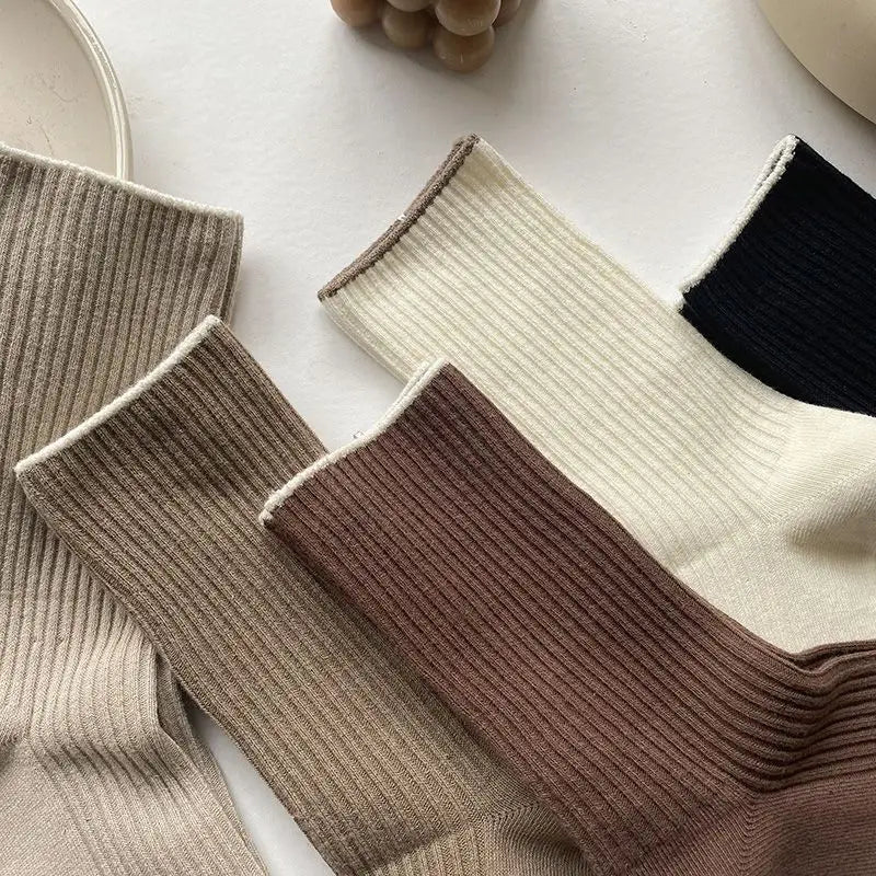 Comfortable cotton socks set for women