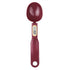 Electronic kitchen scale measuring 0.1–500g with detachable spoon