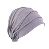 Elastic turban hat for women, used as a head wrap, bonnet, or modest fashion accessory