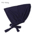 Soft elastic modal underscarf in beige, providing comfortable fit under hijabs for Muslim women 
