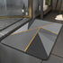 Absorbent diatomite bath mat for kitchen and bathroom