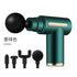 Fascial Massage Gun with 4 Replaceable Heads for Deep Tissue Percussive Therapy