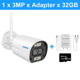 Wireless CCTV Camera Featuring AI Human Detection and Real-Time Audio Communication