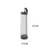 Hanging grey nylon bag holder for organizing plastic bags under cabinets or on walls