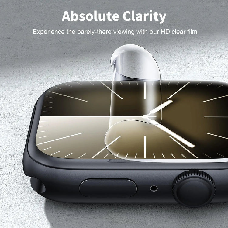 HD screen protector film for Apple Watch Ultra 49mm, anti-scratch and bubble-free