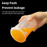 6pcs set of transparent silicone stretch covers for kitchen utensils and bowls