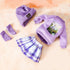 Replacement clothes for 1/6 BJD dolls, casual fashion suit and skirt
