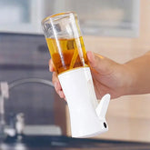 Oil spray bottle for BBQ cooking and baking applications