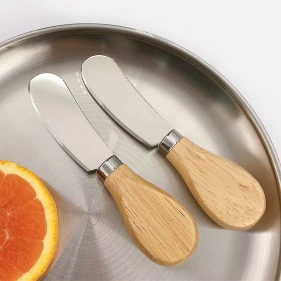 1PC/3PCS/6PCS Butter knife; spreader; cute mini peanut butter and jelly spreader; Japanese bread toast spreader; cheese scraper.