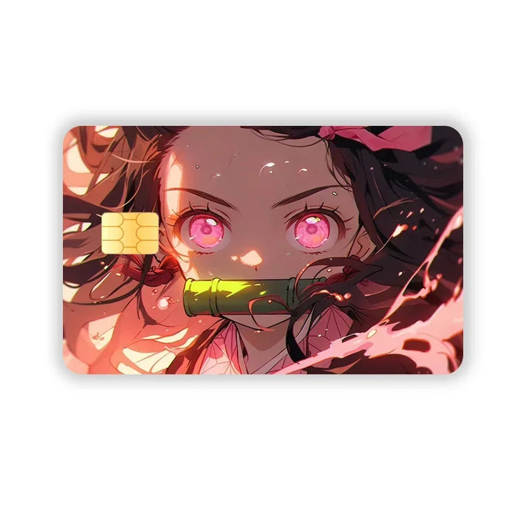 Decorative skin for bank card personalization
