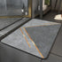 Absorbent diatomite bath mat for kitchen and bathroom