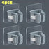 Mop and broom organizer with hooks for wall mounting