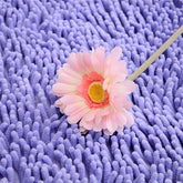 Memory carpet mat for door, toilet, and tub areas