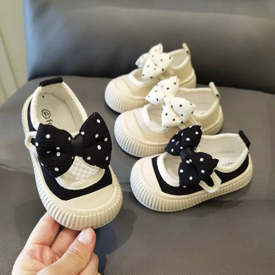 2026 Kids Shoes Baby Girl Walking Shoes with Breathable and Non Slip Mesh Bow Princess Shoes with Non Slip Soft Soles