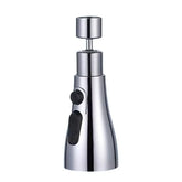 Modern kitchen faucet with replaceable sprayer head and integrated water filter