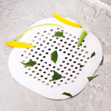 Silicone sink strainer to prevent clogs and blockages in drains