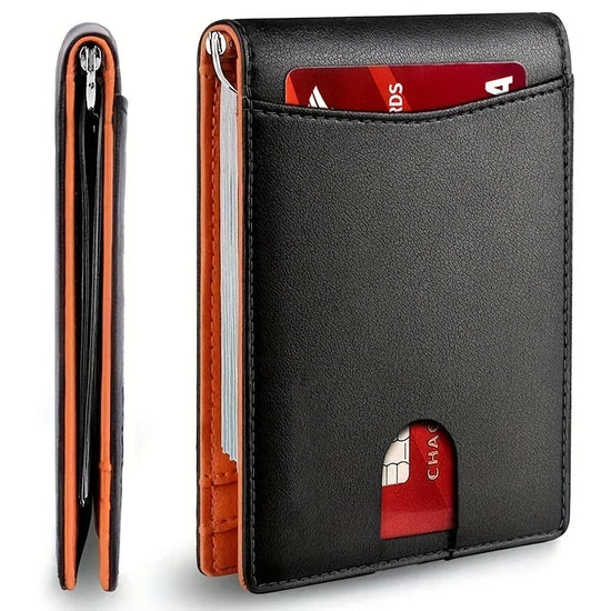 Men’s bifold credit card holder wal