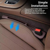 2pcs car seat gap filler side seam plug strips for interior use