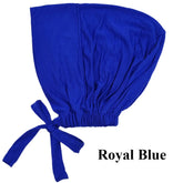 Soft modal Muslim turban hat for women, used as inner hijab cap or underscarf bonnet