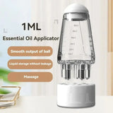 Scalp Applicator Hair Growth & Styling Liquid Guide Comb Hexagon Head Oil Roller Ball Massage Comb Massage Relaxation Tools