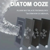 Water-absorbing bath mat with anti-skid backing