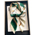 Versatile silk scarf for women with a luxury feel, perfect for hijab or bandana use