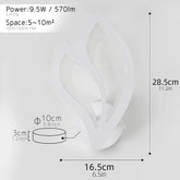 Elegant chrome LED wall light with frosted glass shade for bathroom decor