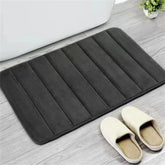 Soft bathroom carpet rug for toilet and shower