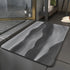 Absorbent diatomite bath mat for kitchen and bathroom