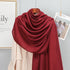 Elegant striped shawl wrap with tassel ends, suitable for casual and formal wear