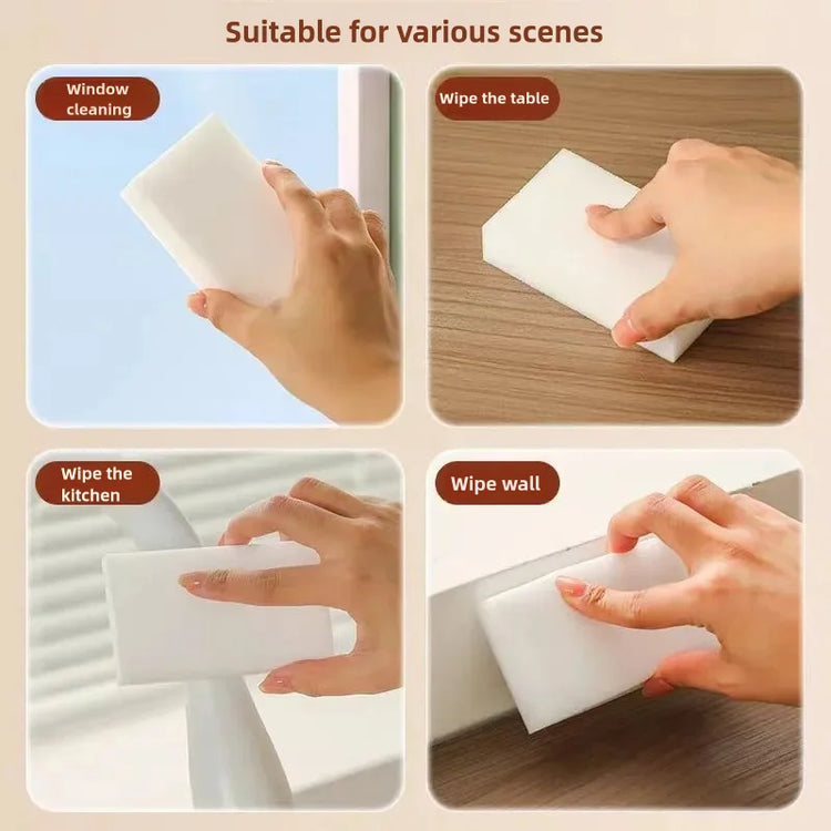 Magic cleaning sponge suitable for tough stains and grime
