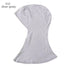 Elastic inner hijab cap ensuring snug fit under veils and shawl