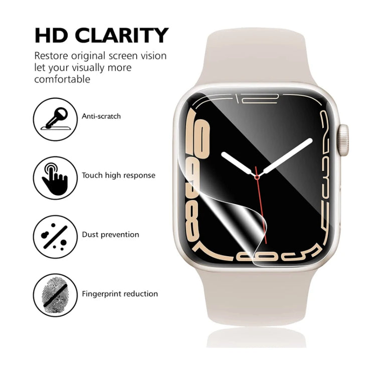 HD screen protector film for Apple Watch Ultra 49mm, anti-scratch and bubble-free