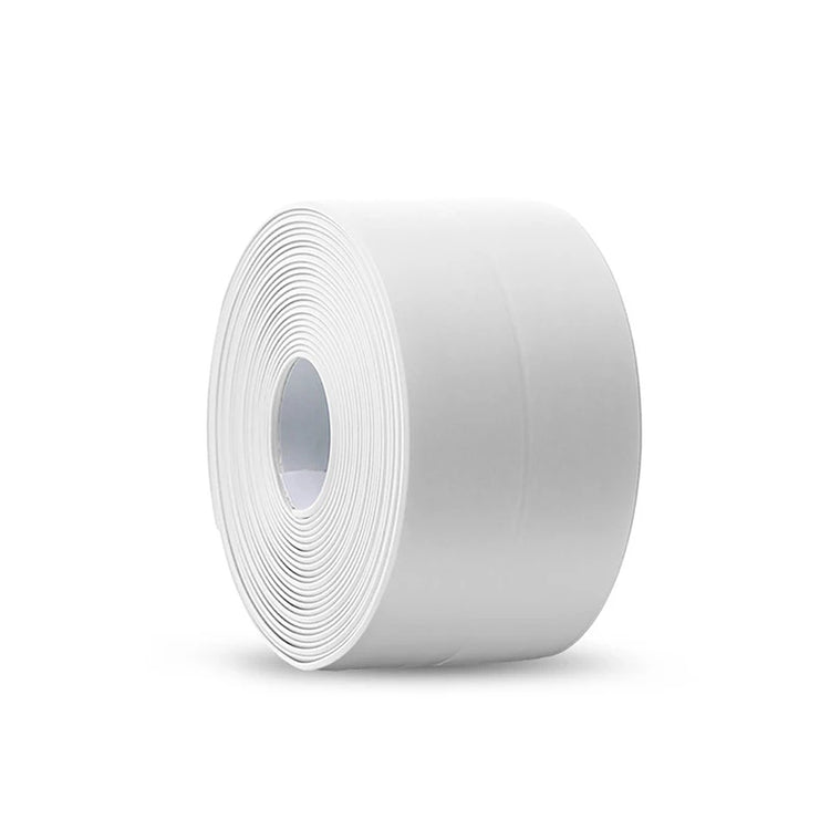 3.2M self-adhesive PVC caulk tape for waterproof sealing in kitchens and bathrooms