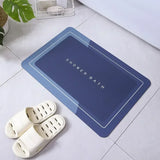 Washable anti-skid bathroom carpet mat